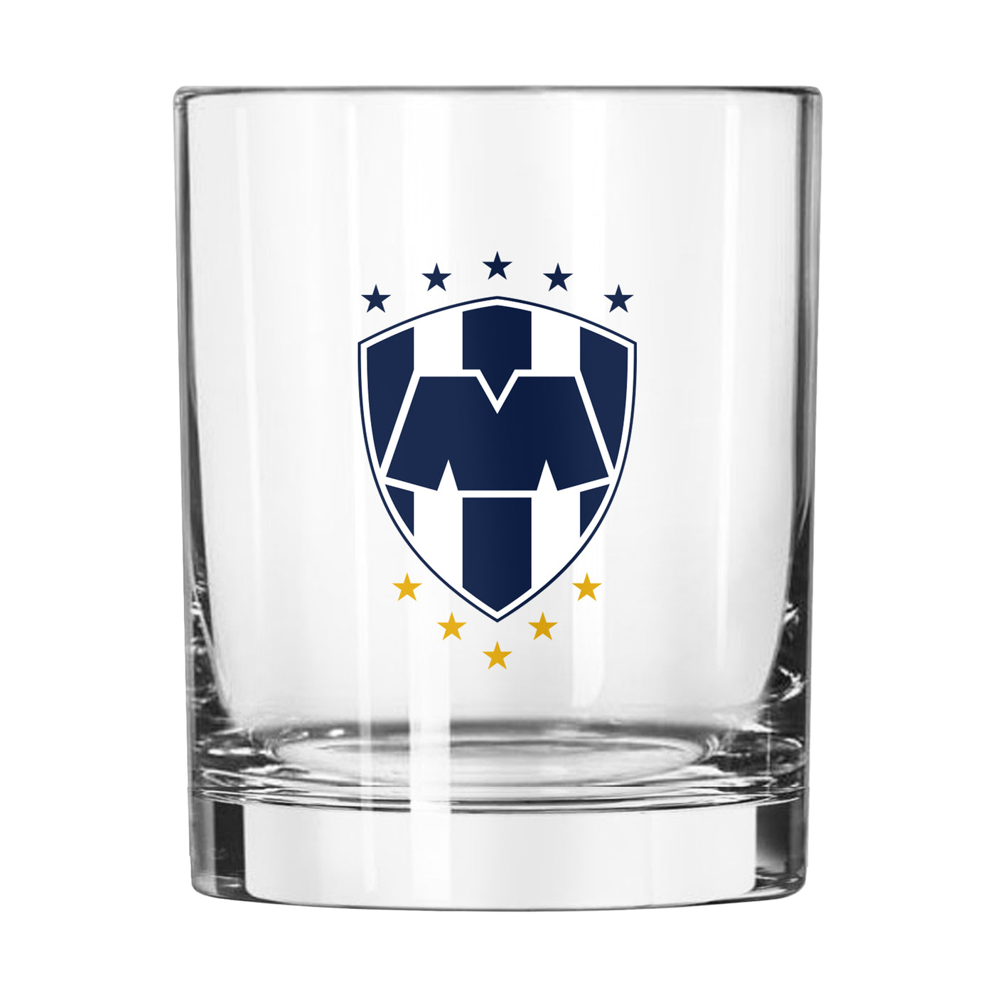 Monterrey FC 14oz Logo Rocks Glass - Logo Brands
