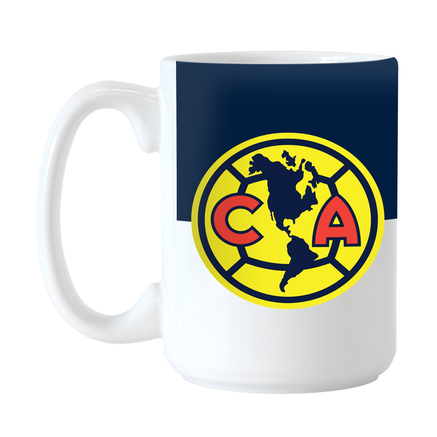 Club America FC 15oz Colorblock Sublimated Mug