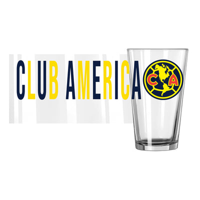 Club America FC 16oz Overtime Pint Glass