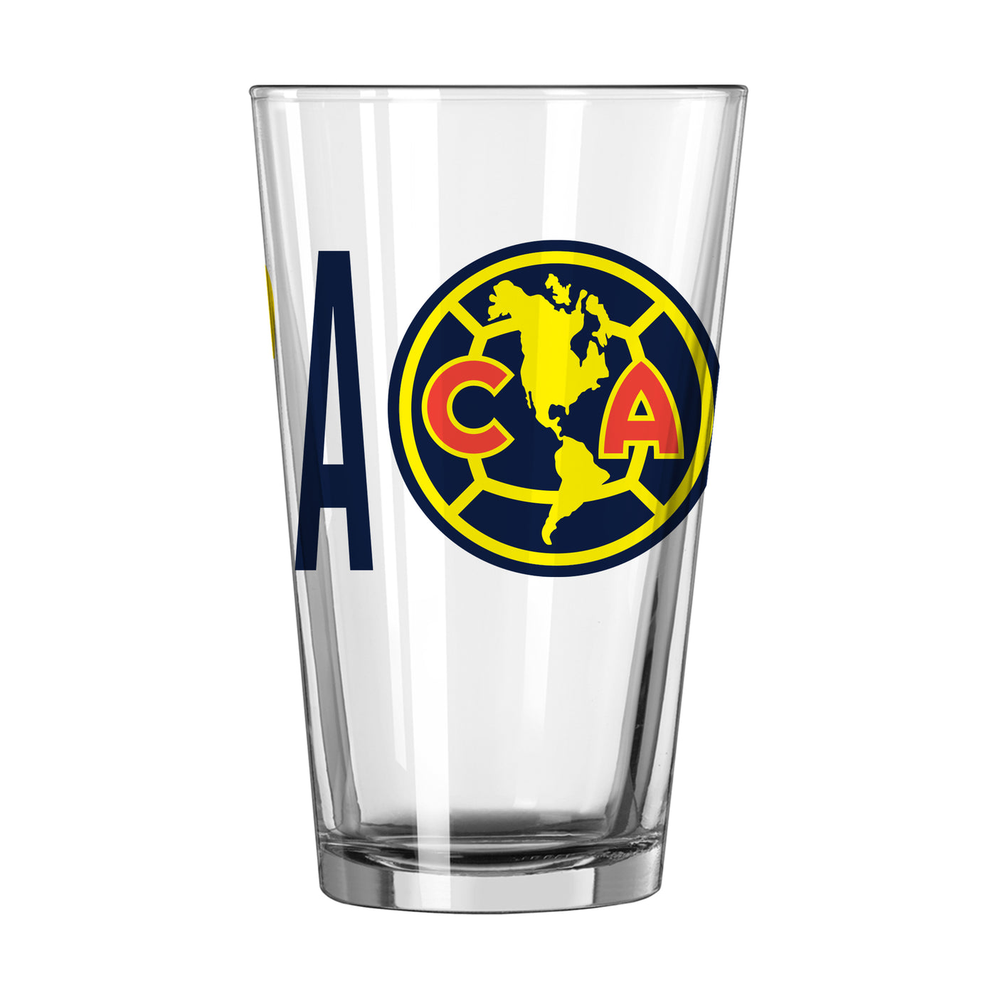 Club America FC 16oz Overtime Pint Glass - Logo Brands