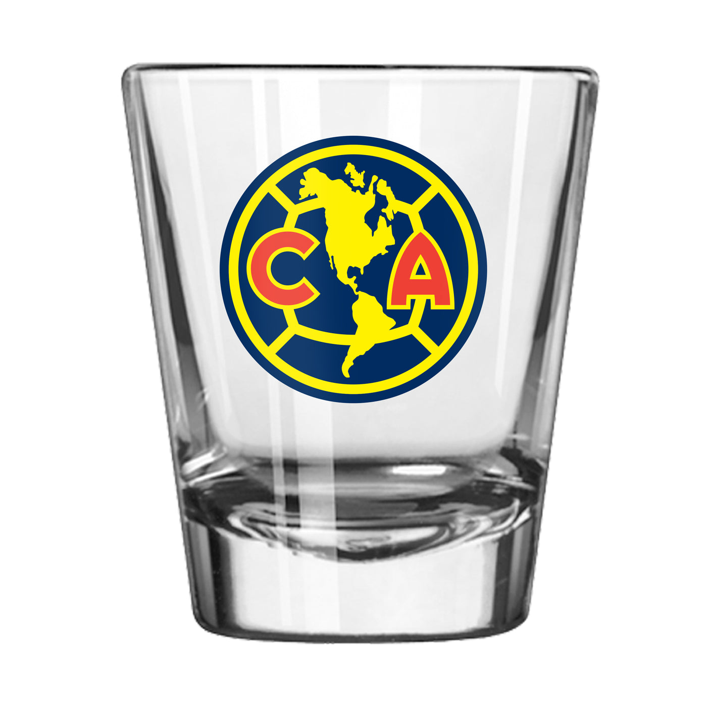 Club America FC 2oz Logo Shot Glass - Logo Brands