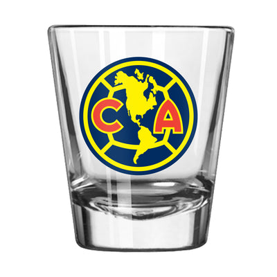 Club America FC 2oz Logo Shot Glass - Logo Brands