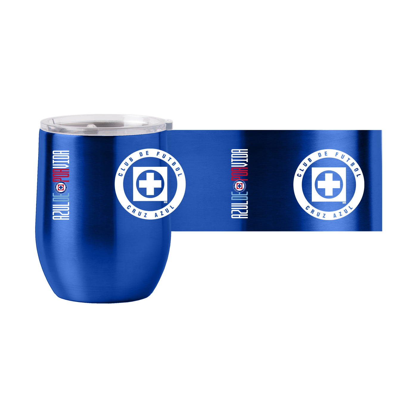 Cruz Azul FC 16oz Gameday Stainless Curved Beverage