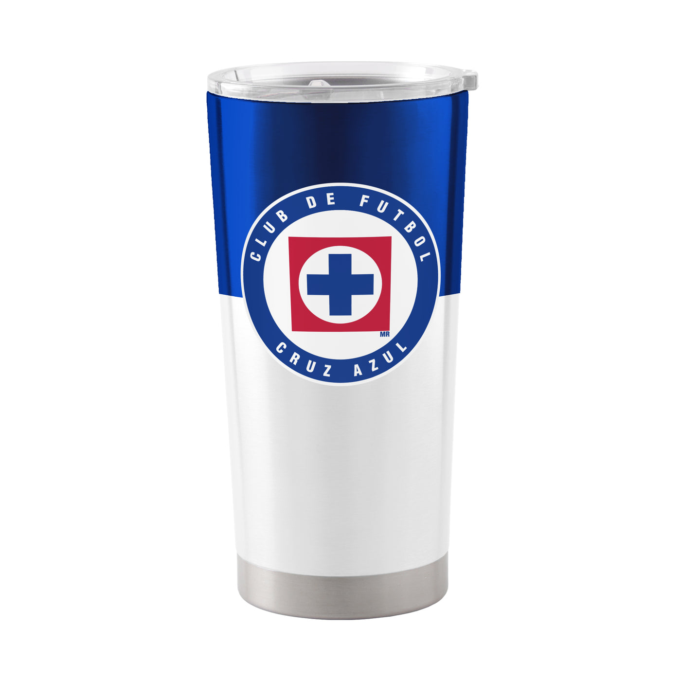 Cruz Azul FC 20oz Colorblock Stainless Tumbler - Logo Brands