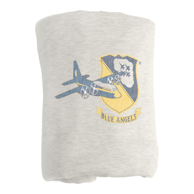 Fat Albert Airlines Sublimated Sweatshirt Blanket - Logo Brands