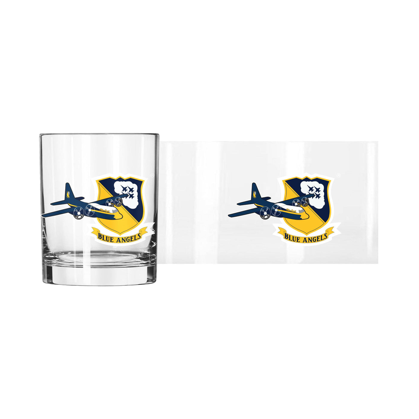 Fat Albert Airlines 14oz Logo Rocks Glass