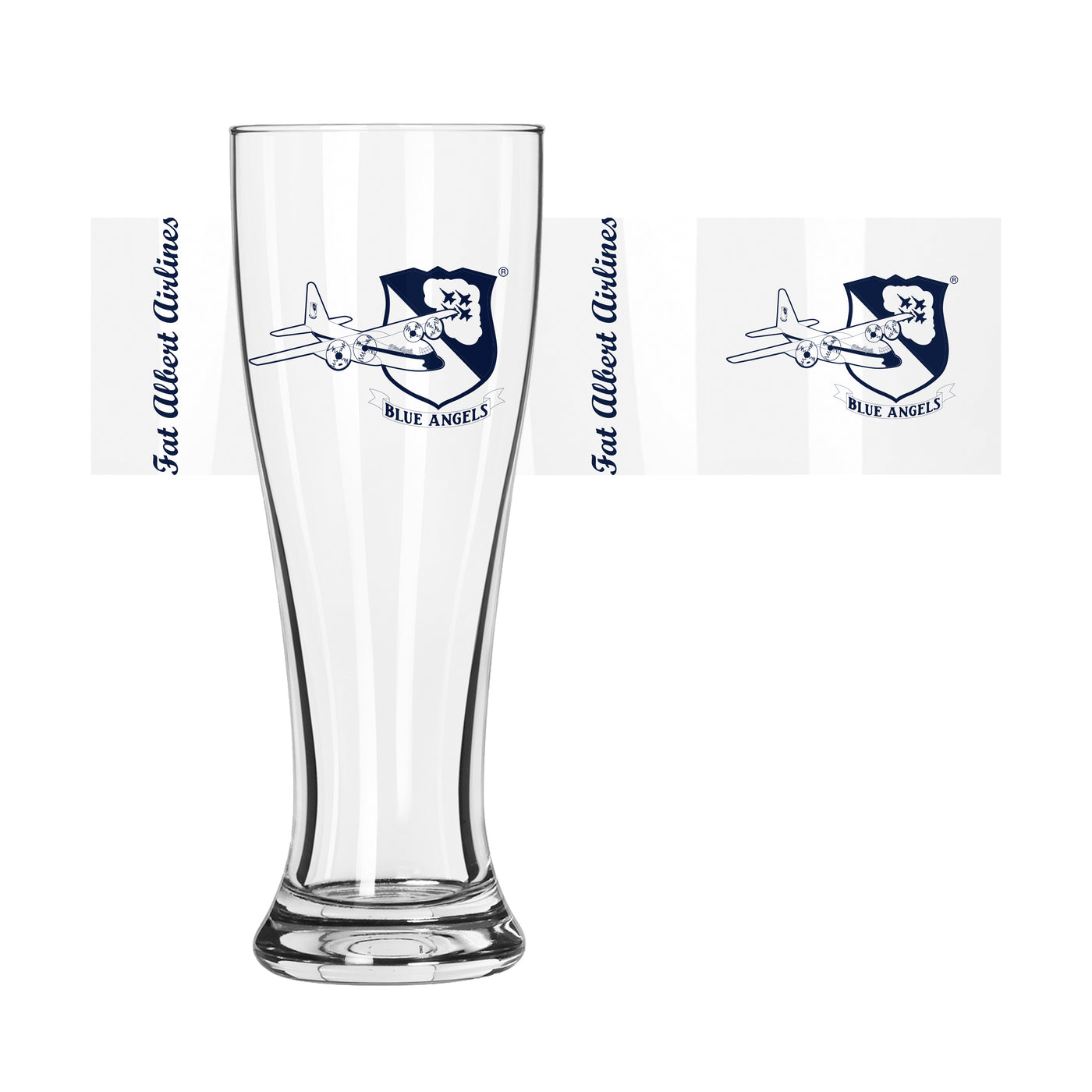 Fat Albert Airlines 16oz Gameday Pint Glass