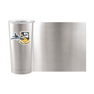 Fat Albert Airlines Silver 20oz Logo Stainless Tumbler - Logo Brands