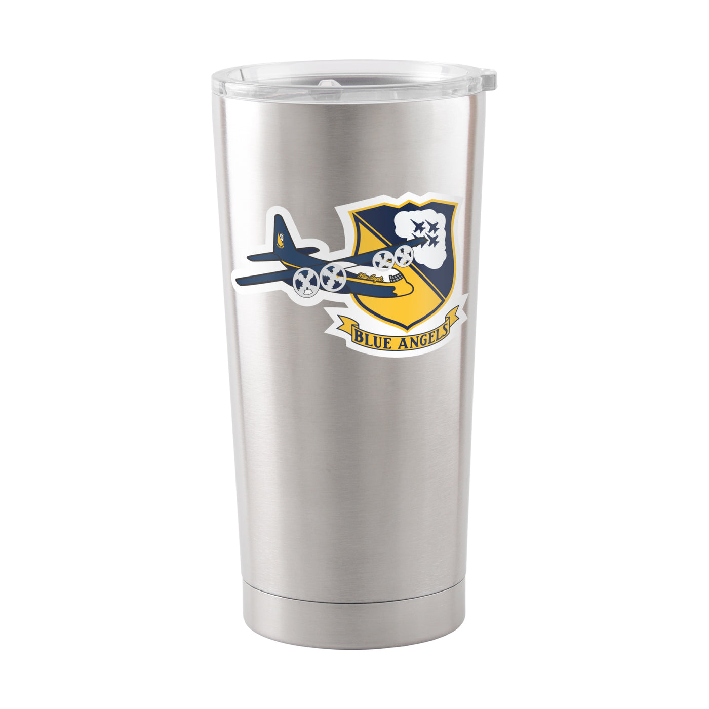 Fat Albert Airlines Silver 20oz Logo Stainless Tumbler - Logo Brands