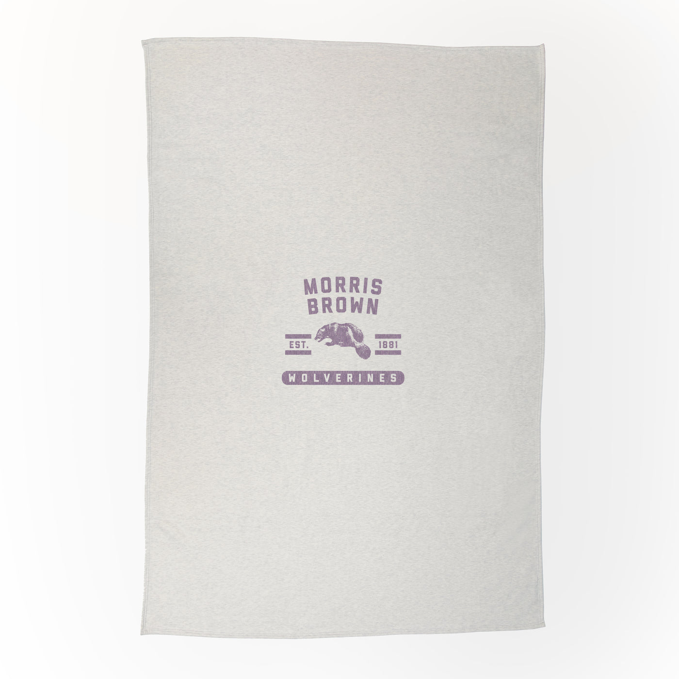 Morris Brown College Sublimated Sweatshirt Blanket