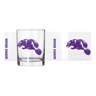 Morris Brown College 14oz Gameday Rocks Glass