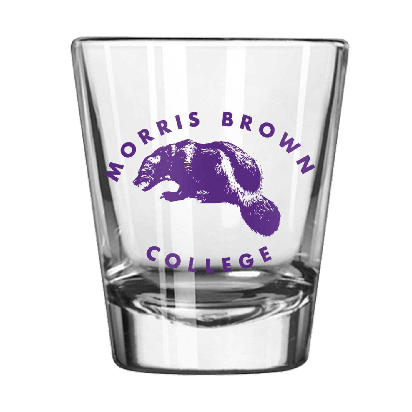 Morris Brown College 2oz Logo Shot Glass