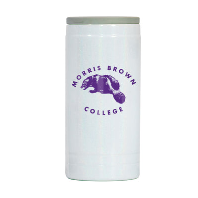 Morris Brown College 12oz Logo Iridescent Slim Coolie - Logo Brands