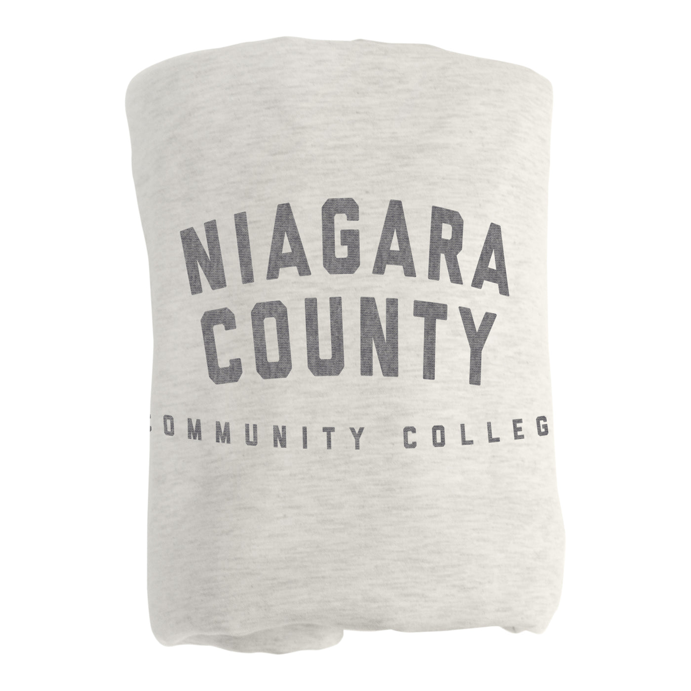 Niagara County Community College Sublimated Sweatshirt Blanket