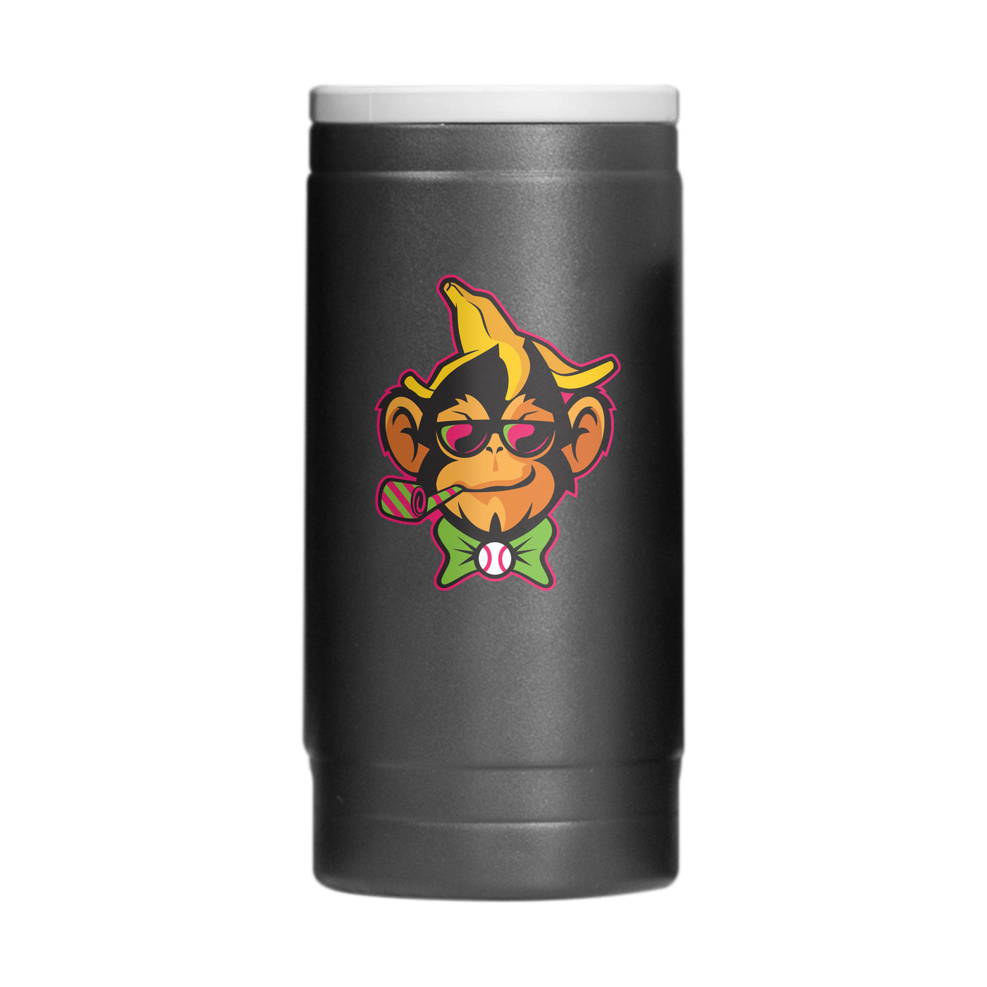 Savannah Party Animals 12oz Flipside Powdercoat SlimCan Coolie