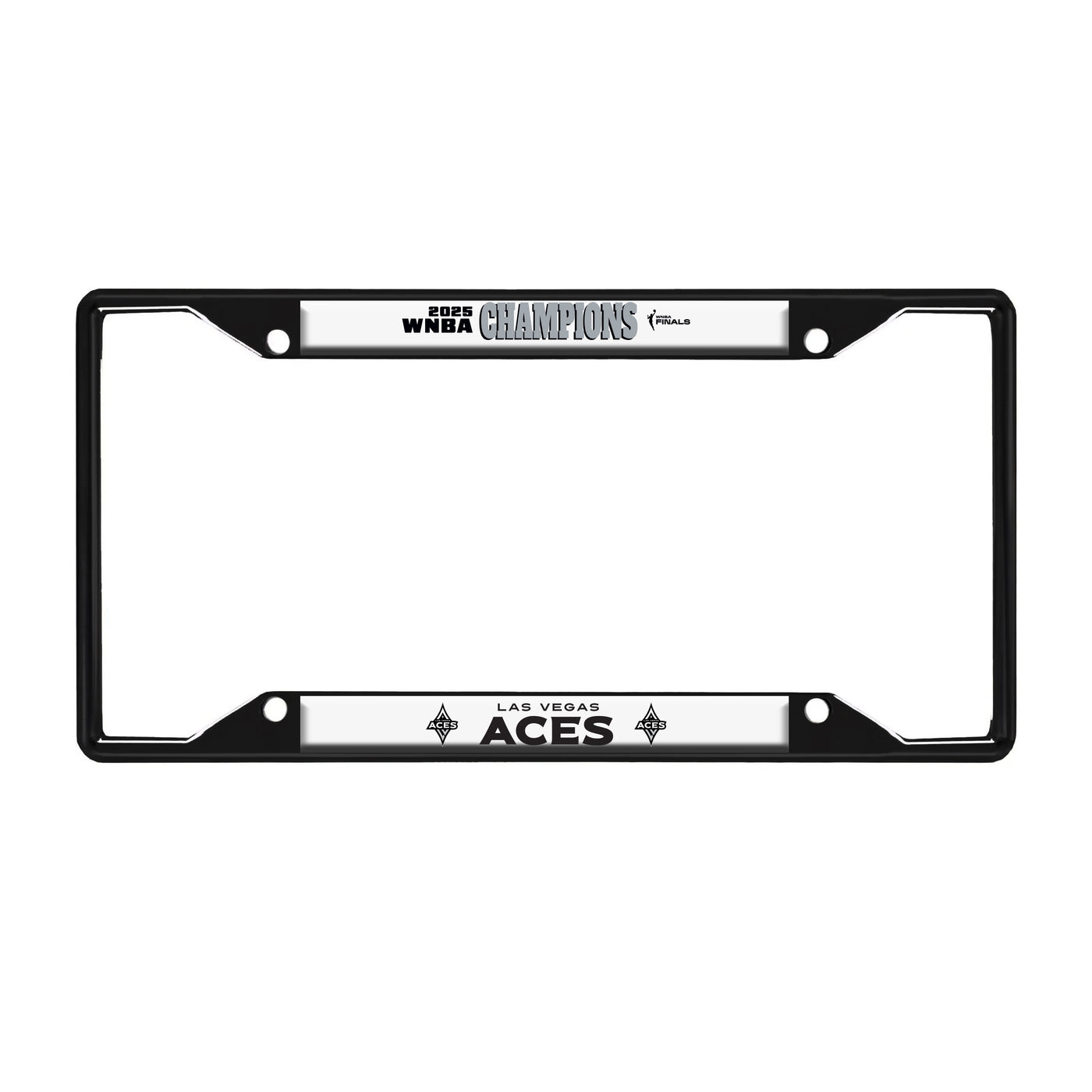 Las Vegas Aces 2025 WNBA Champions License Plate Frame