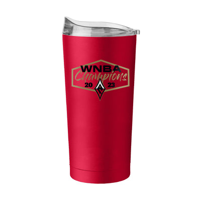 Las Vegas Aces 2023 WNBA Champions 20oz Powder Coat Tumbler