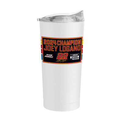 Joey Logano 2024 Nascar Cup Champions 20oz PC Tumbler