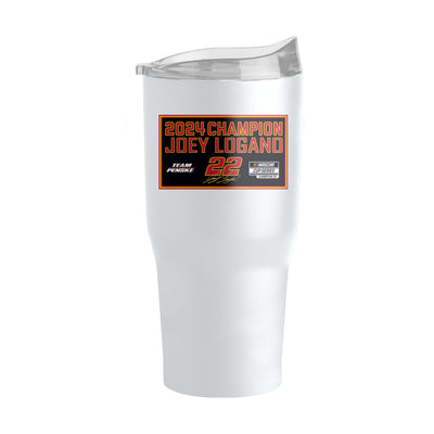 Joey Logano 2024 Nascar Cup Champions 30oz PC Tumbler