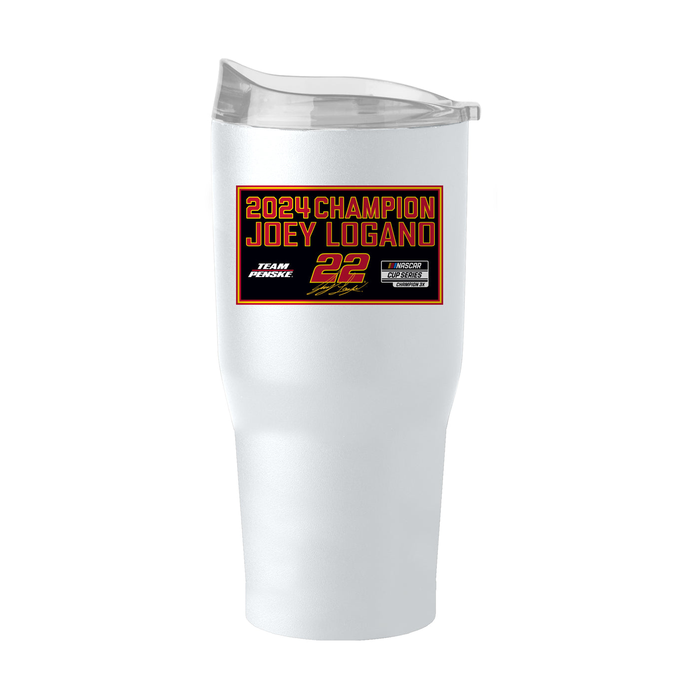 Joey Logano 2024 Nascar Cup Champions 30oz PC Tumbler