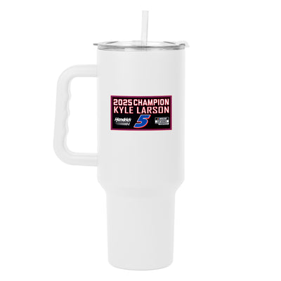 Kyle Larson 2025 Nascar Cup Champion 40oz PC Tumbler