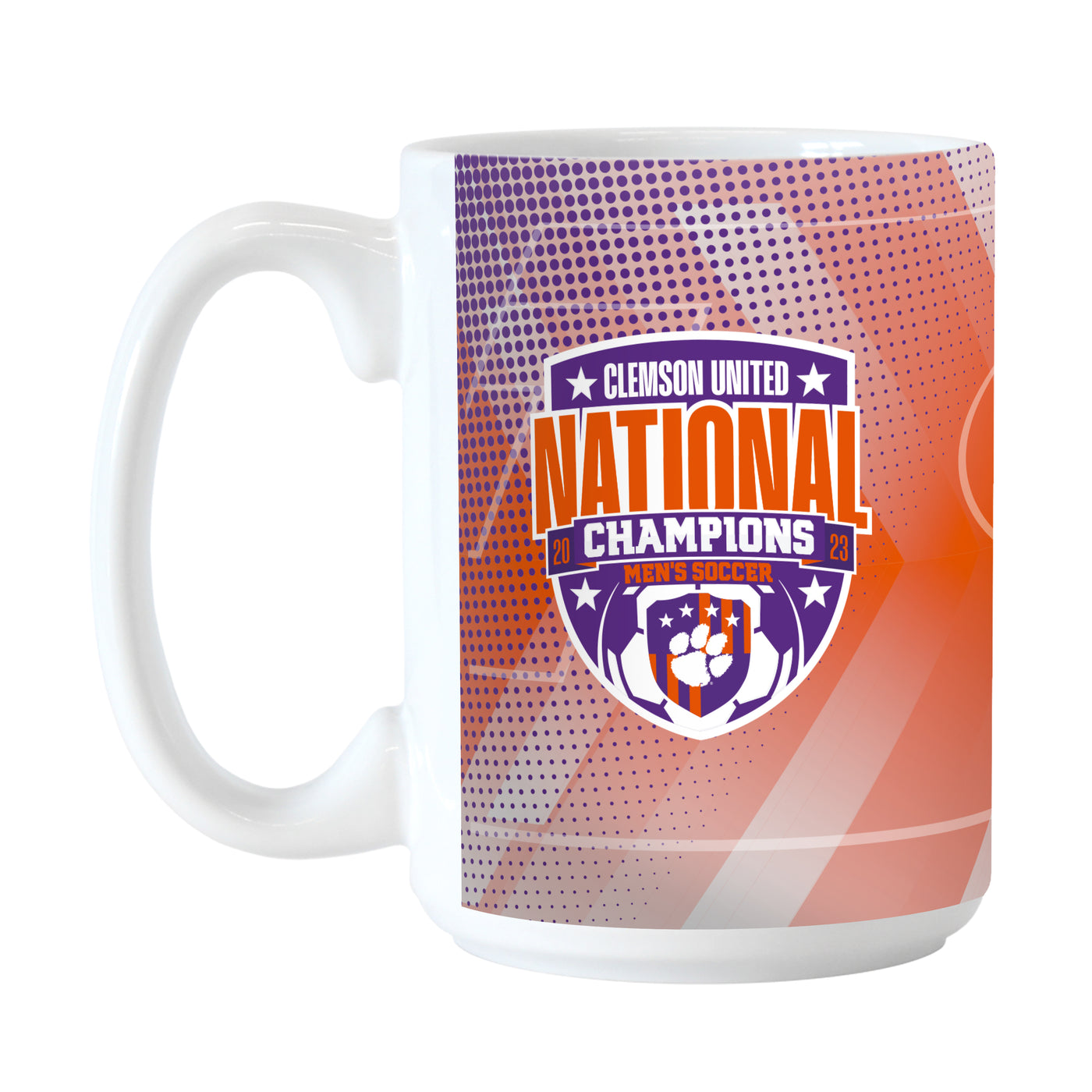 Clemson 15oz 2023 Men's College Cup Champions Sublimated Mug