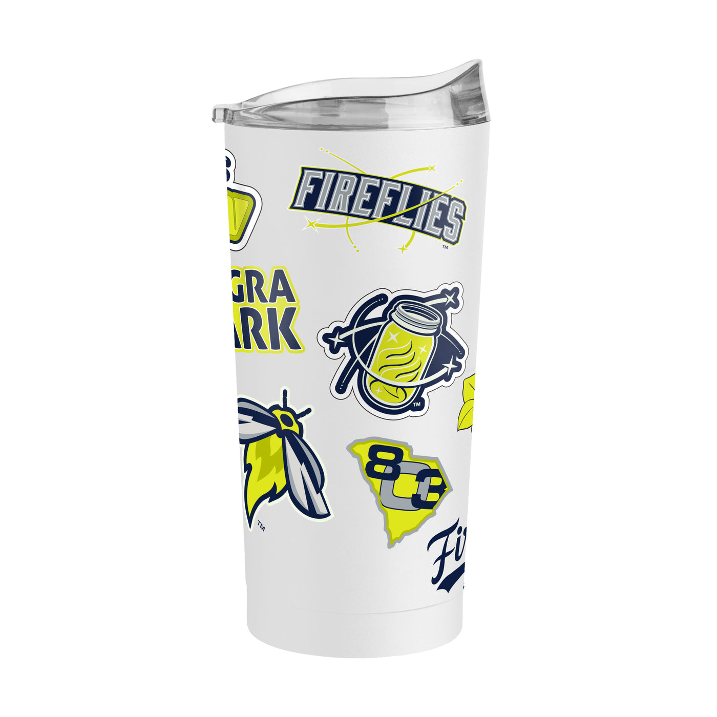 Columbia Fireflies 20oz Native Powder Coat Tumbler