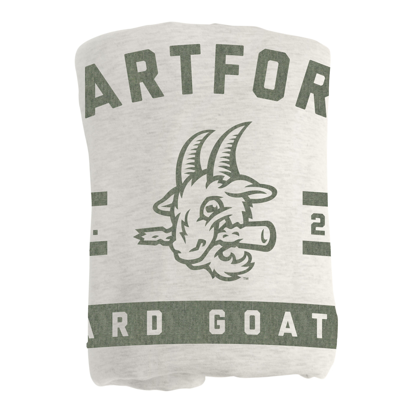Hartford Yard Goats Hunter Logo Sublimated Sweatshirt Blanket