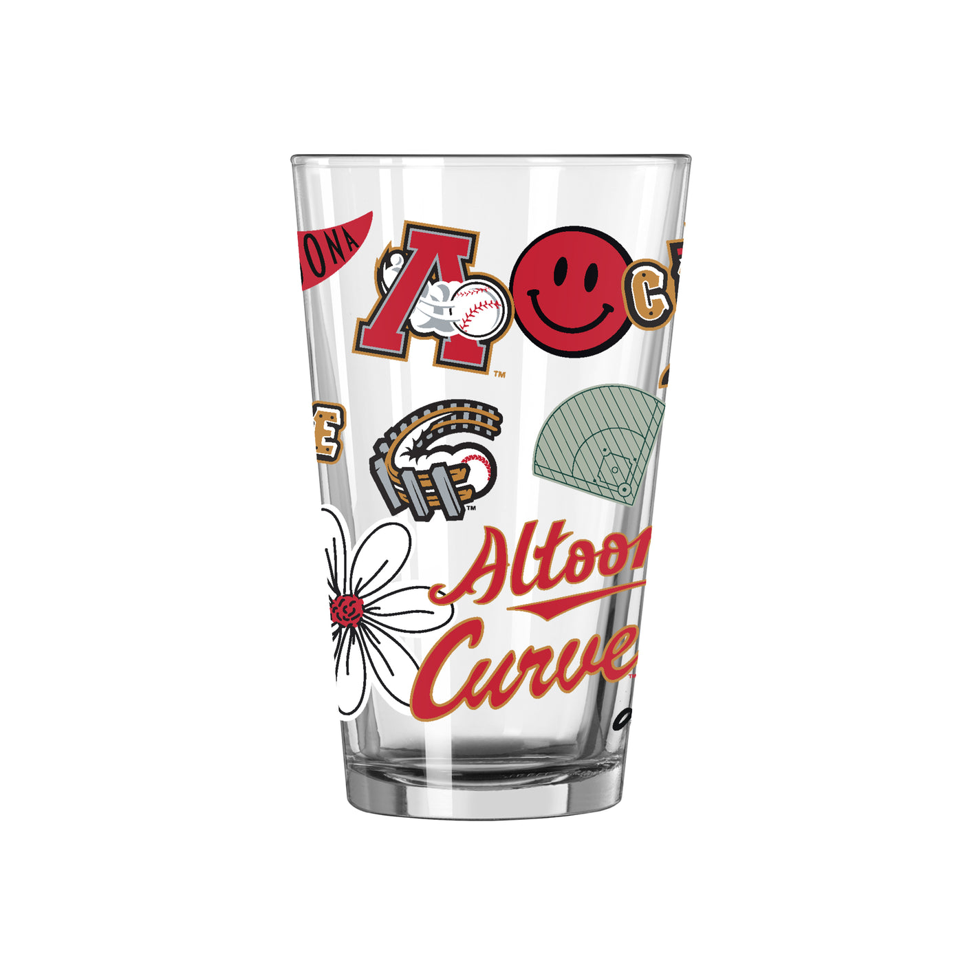 Altoona Curve 16oz Native Pint Glass