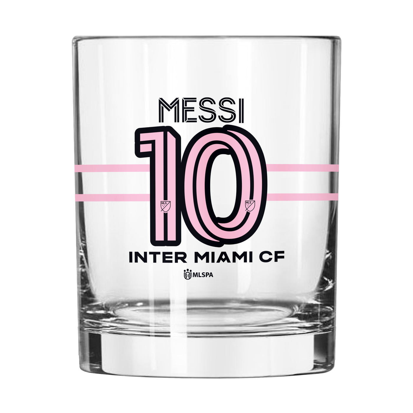 Lionel Messi 14oz Gameday Rocks Glass