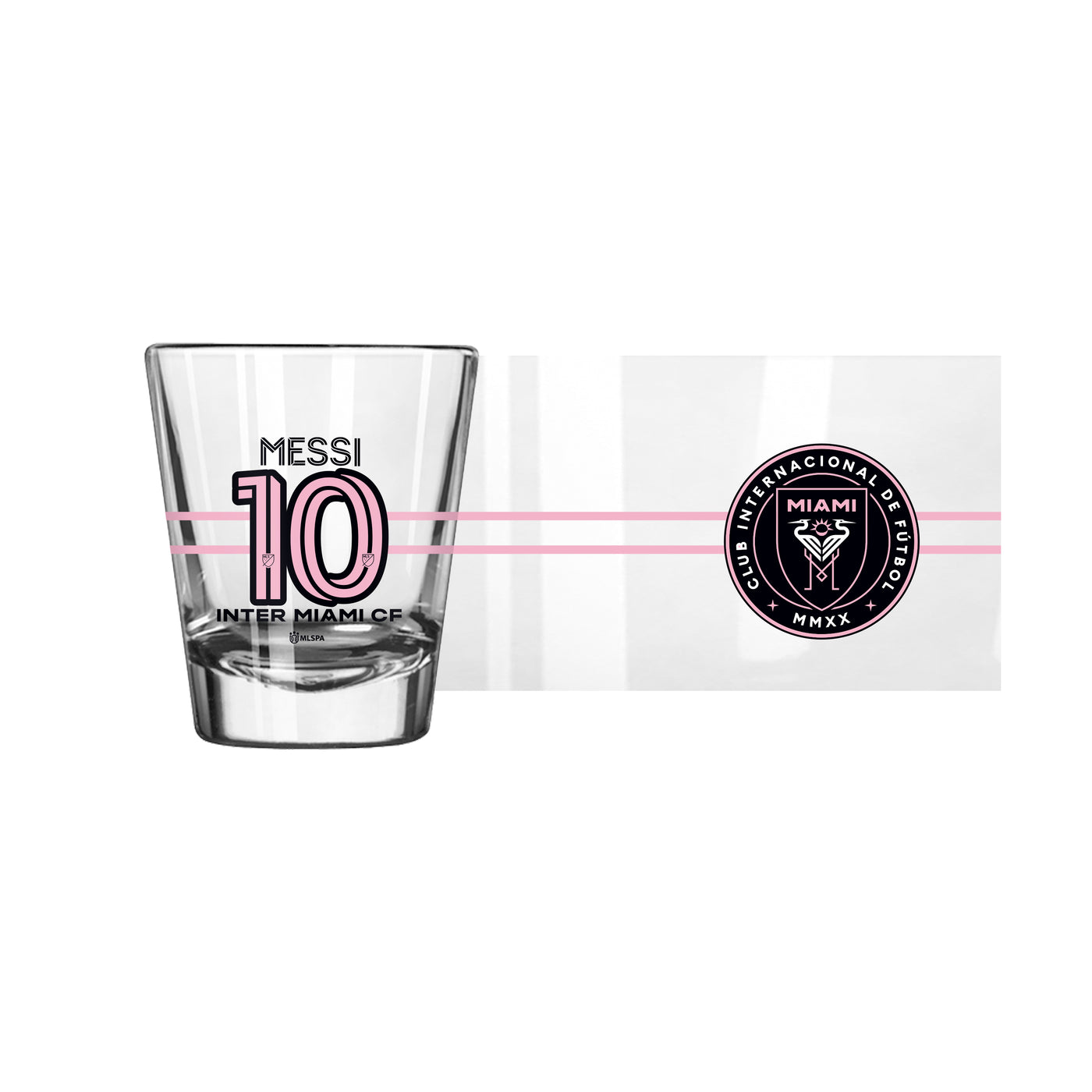 Lionel Messi 2oz Gameday Shot Glass