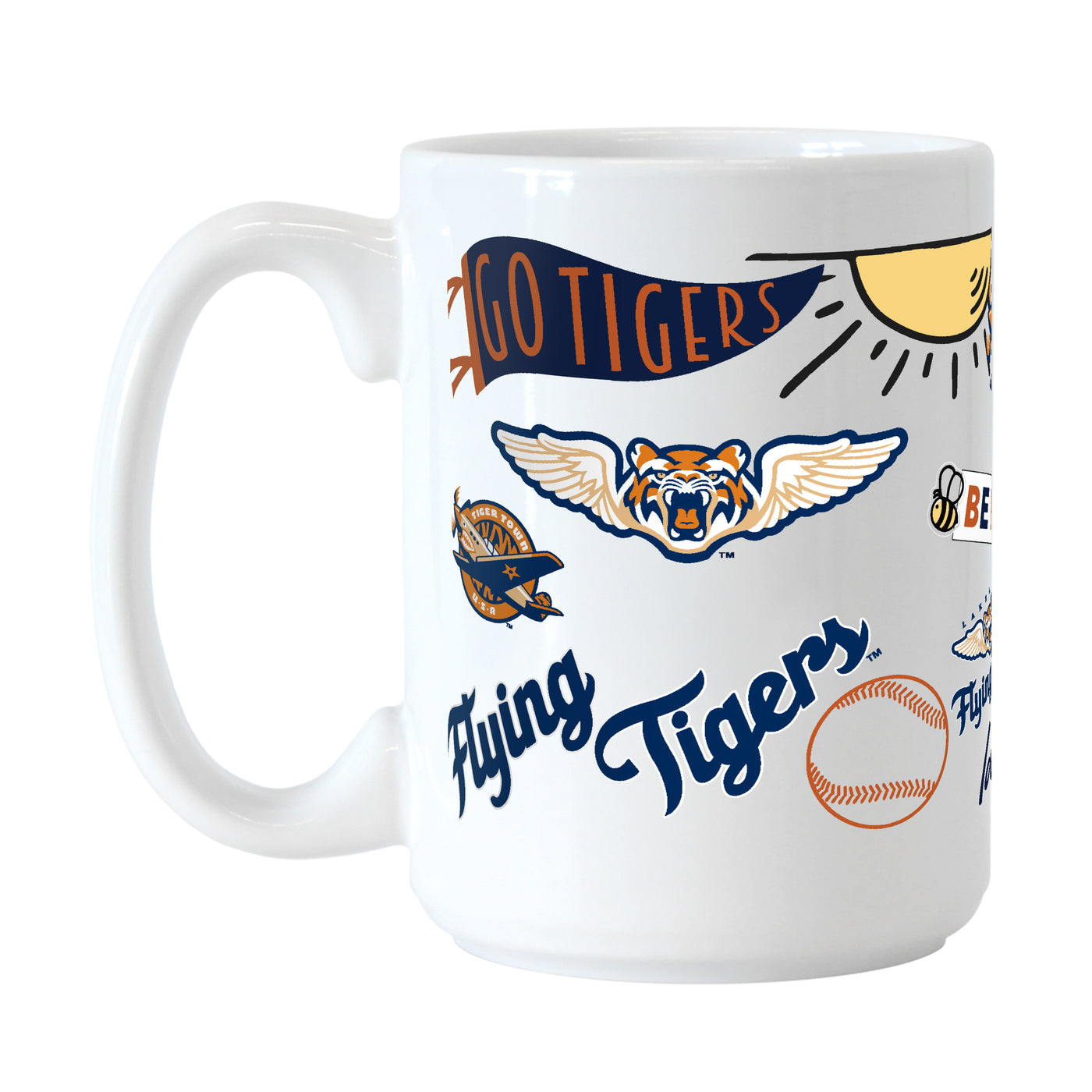 Lakeland Flying Tigers 15oz Native Sublimated Mug