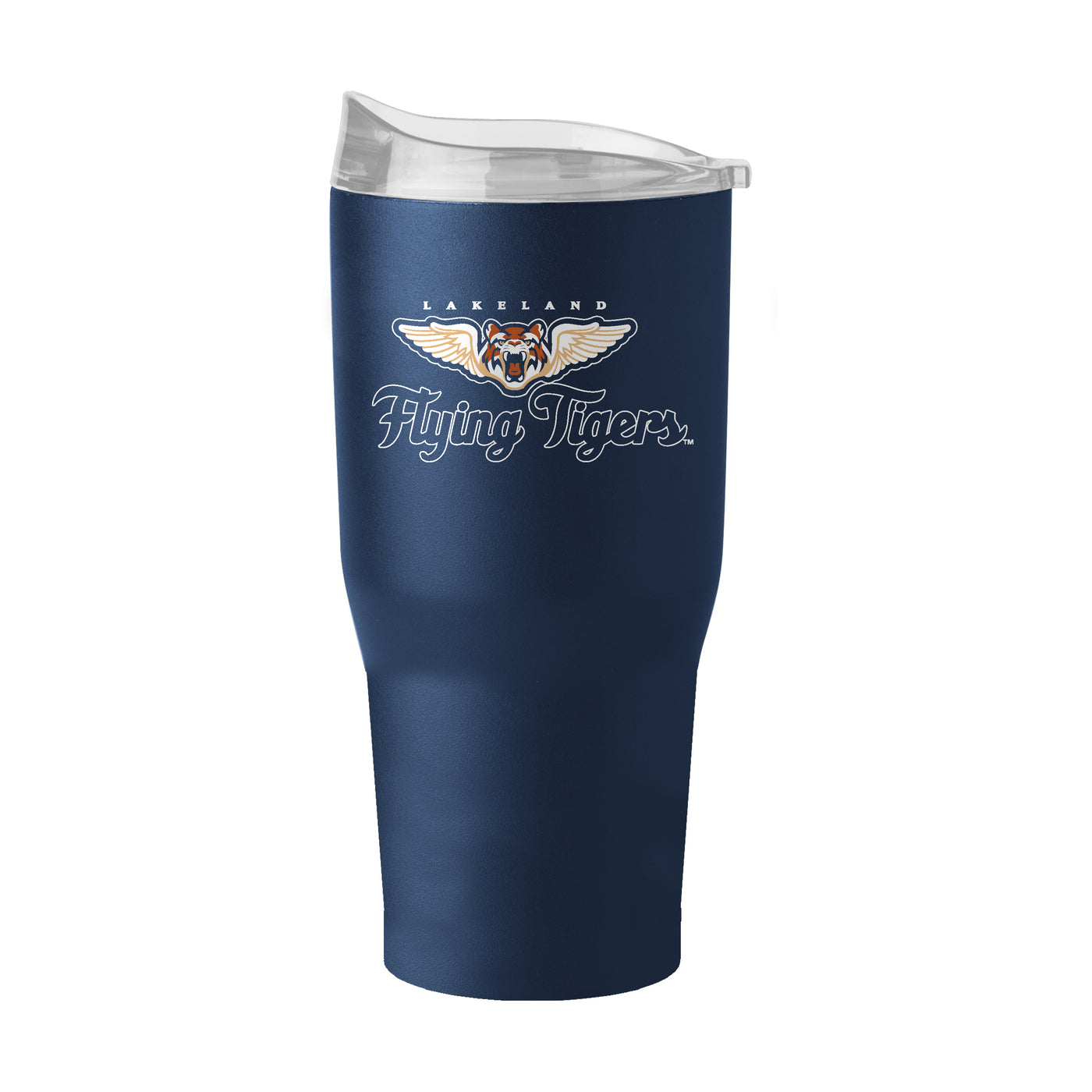 Lakeland Flying Tigers Navy 30oz Flipside Powder Coat Tumbler