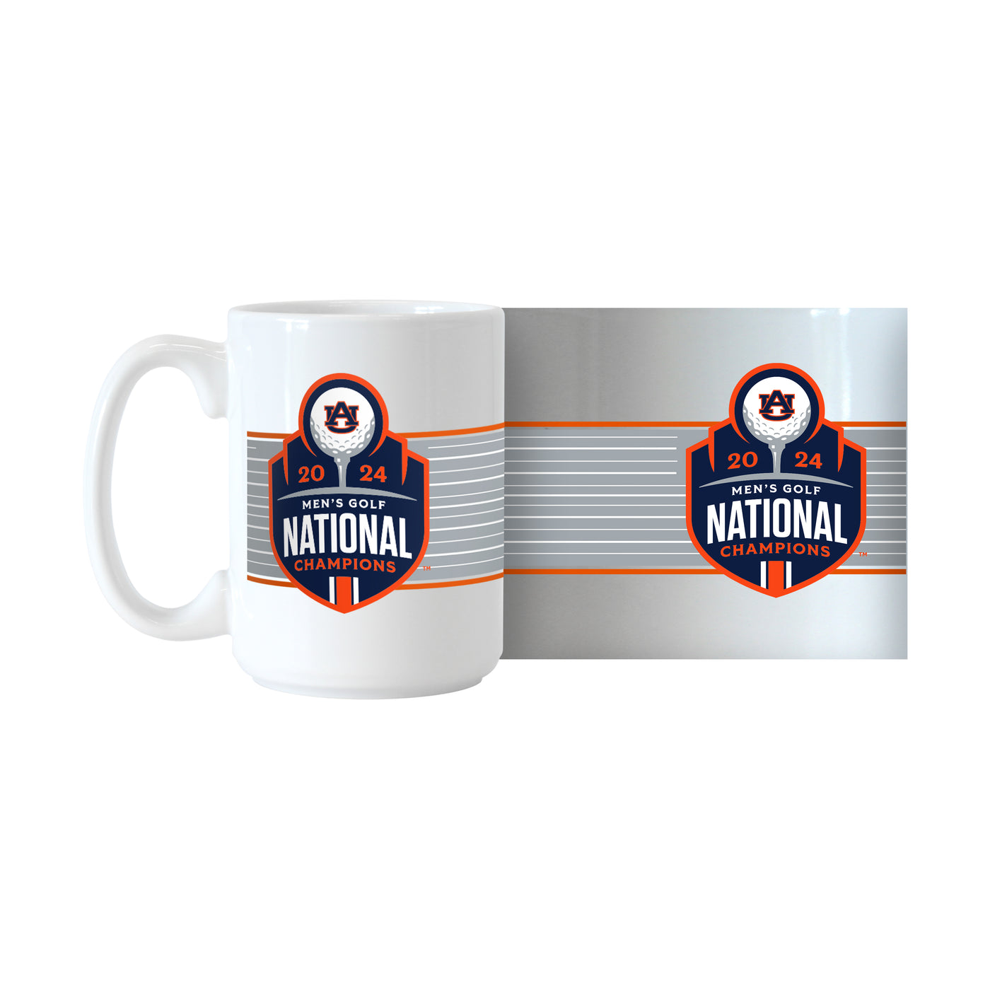 Auburn 15oz 2024 Mens Golf Champions Sublimated Mug