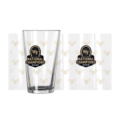 2025 Mens Tennis Champions 16oz Pint Glass