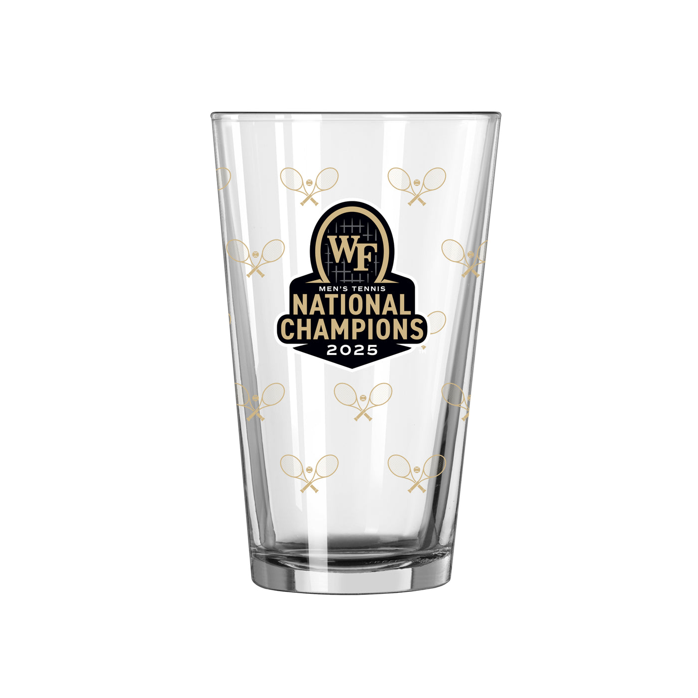 2025 Mens Tennis Champions 16oz Pint Glass
