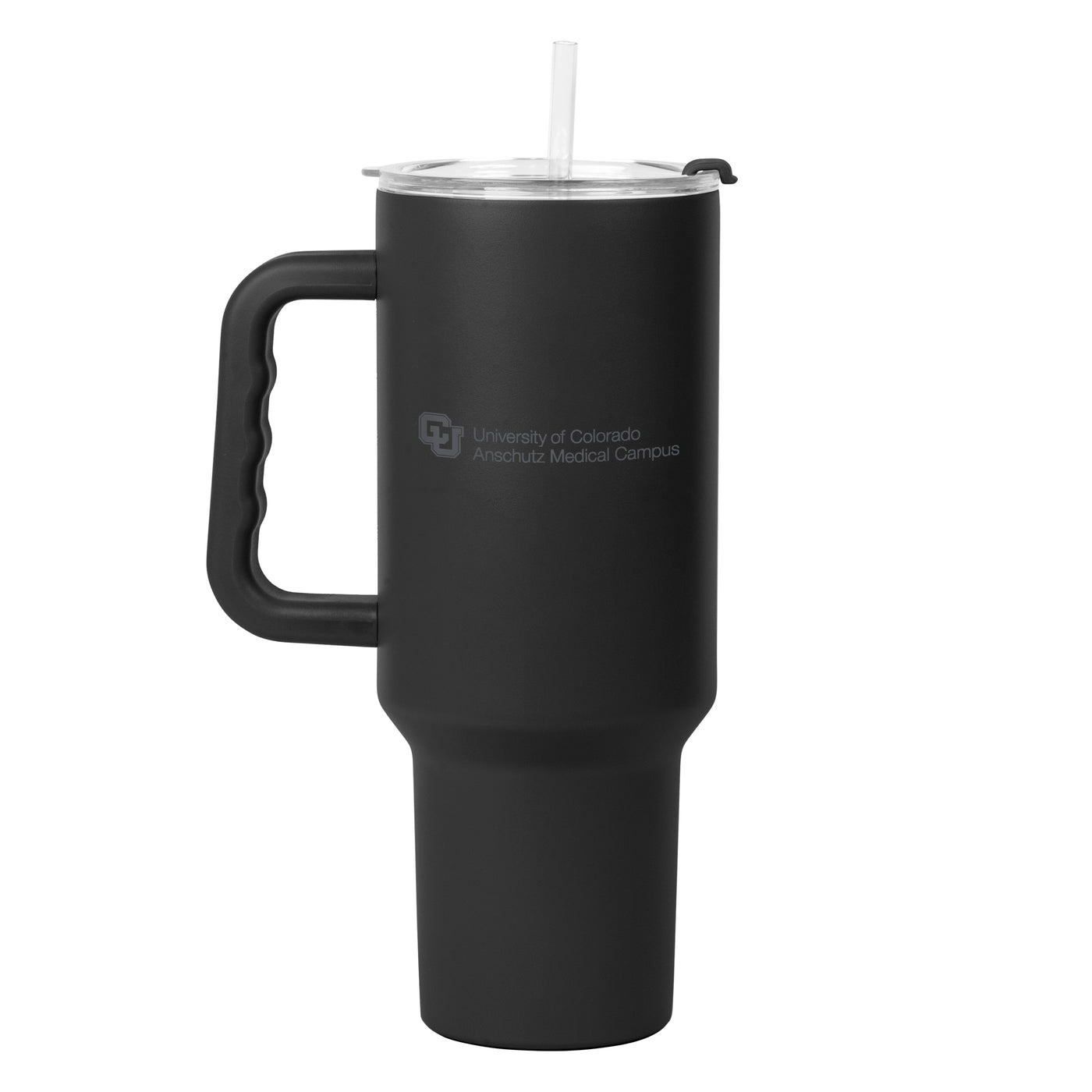 Colorado - Anschutz Medical Campus Black 40oz Tonal Powder Coat Tumbler