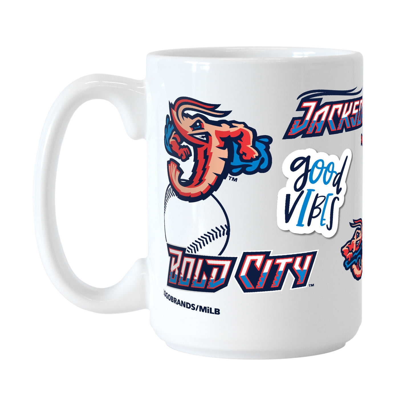 Jacksonville Jumbo Shrimp 15oz Native Sublimated Mug