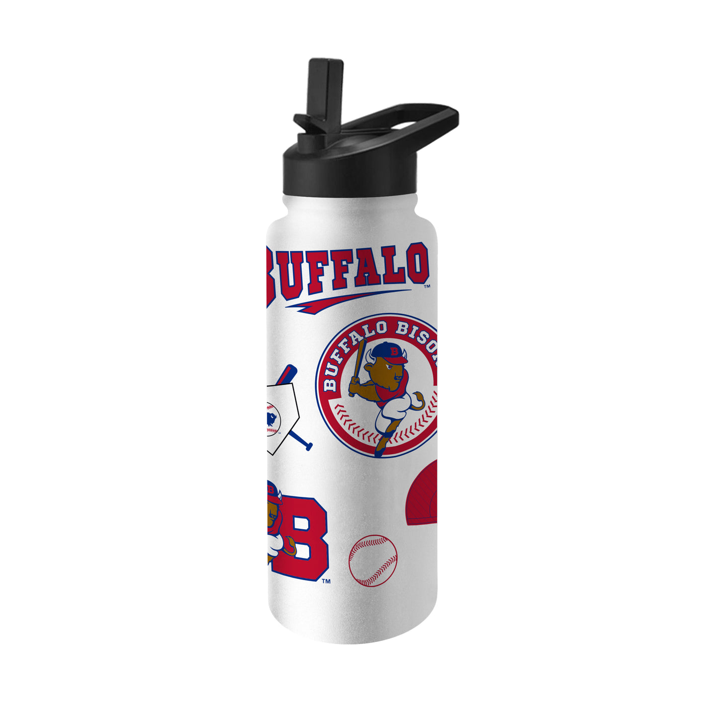 Buffalo Bisons 34oz Native Quencher Bottle