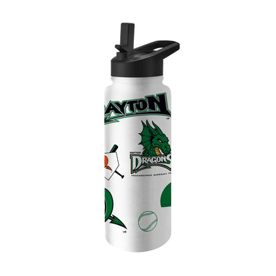 Dayton Dragons 34oz Native Quencher Bottle
