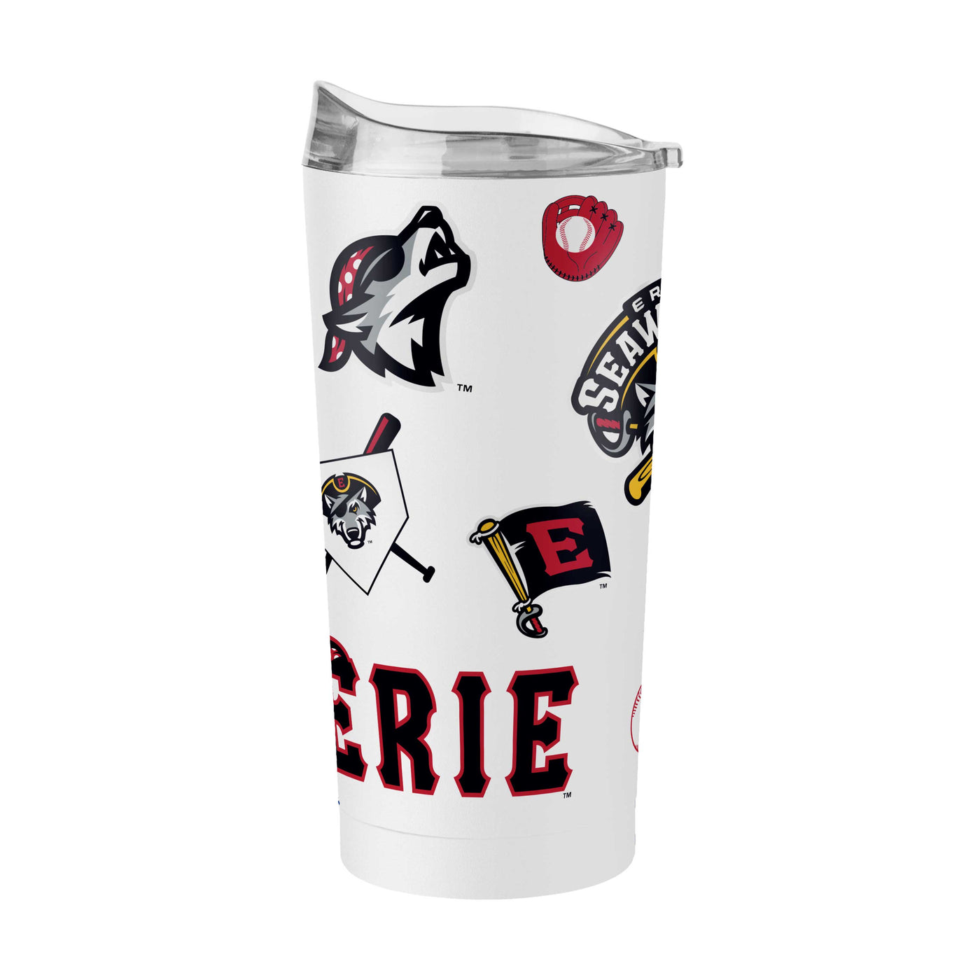 Erie SeaWolves 20oz Native Powder Coat Tumbler