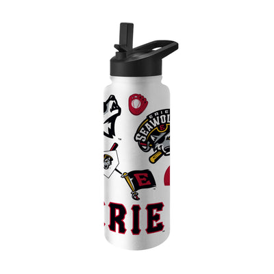 Erie SeaWolves 34oz Native Quencher Bottle