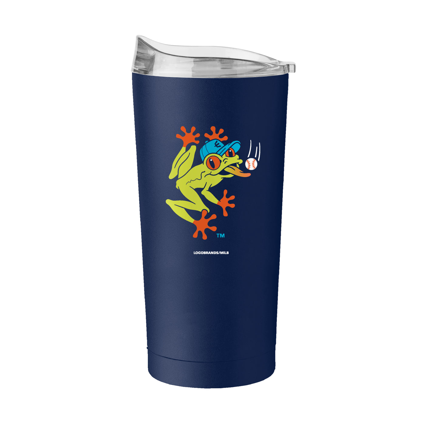 Everett AquaSox 20oz Flipside Powder Coat Tumbler