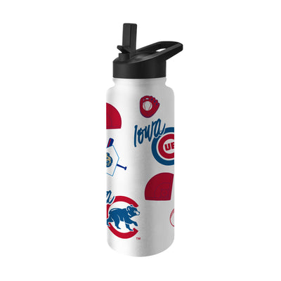 Iowa Cubs 34oz Native Quencher Bottle