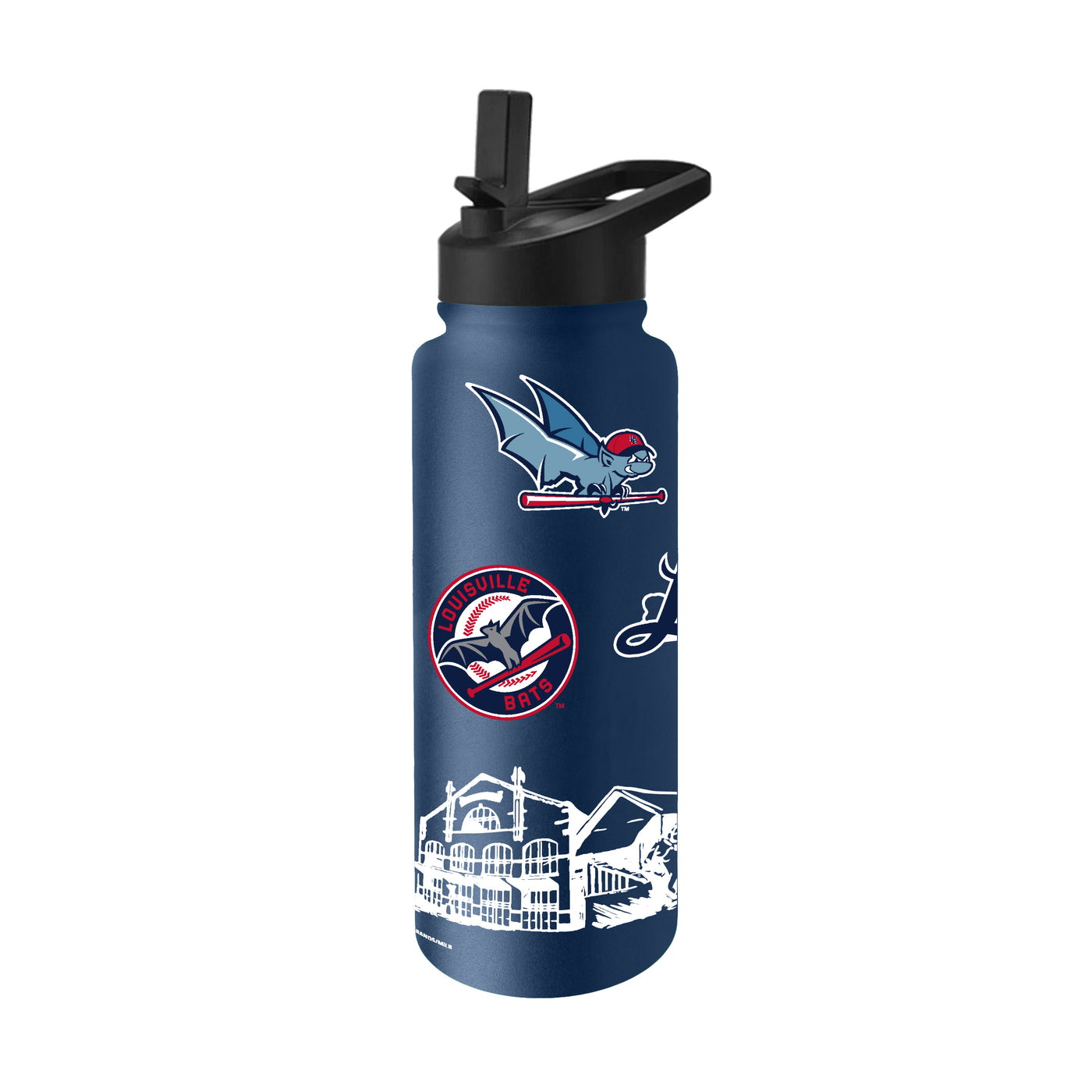 Louisville Bats 34oz Dreamweave Quencher Bottle
