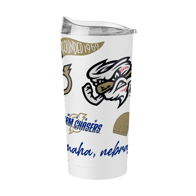 Omaha Storm Chasers 20oz Native Powder Coat Tumbler