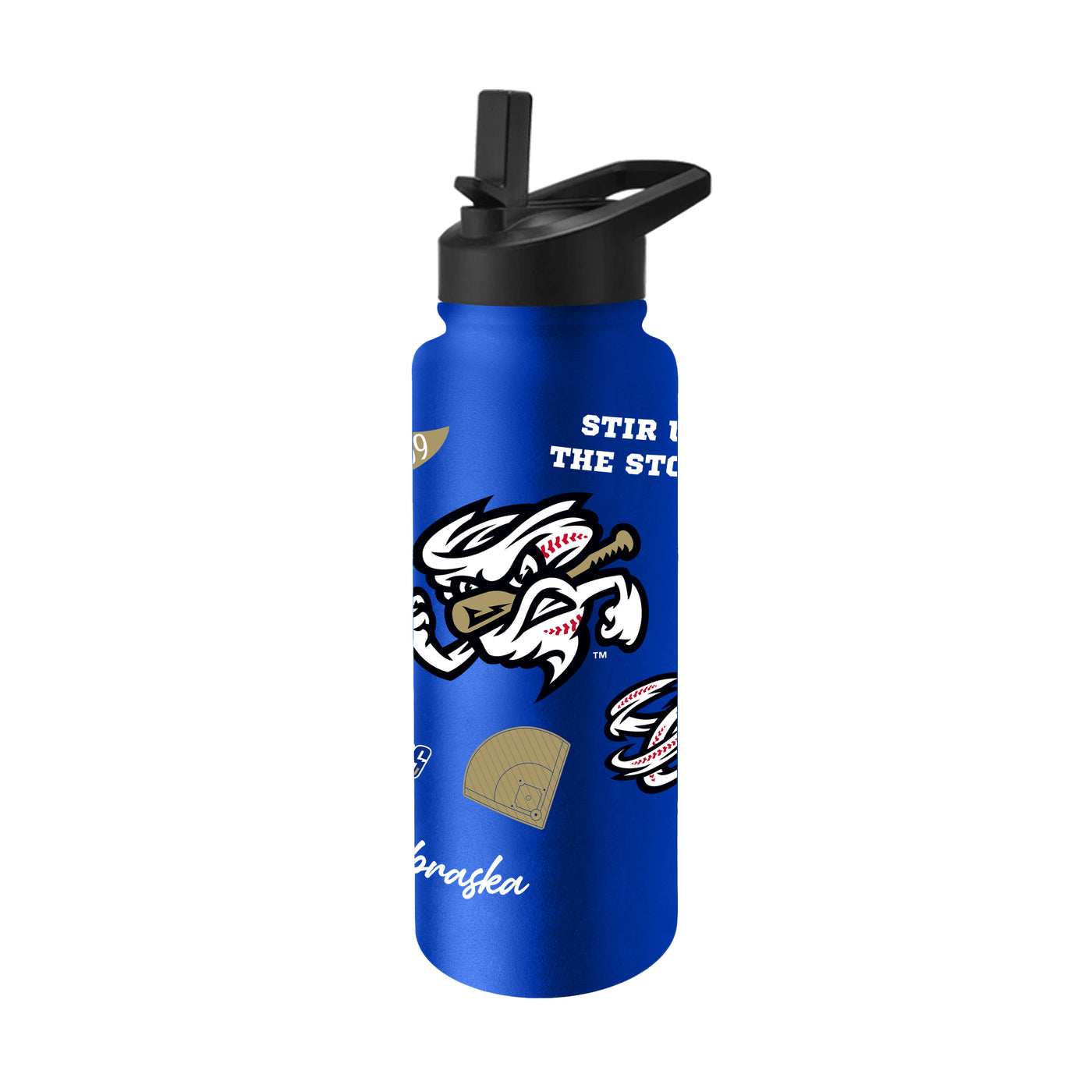 Omaha Storm Chasers 34oz Native Quencher Bottle