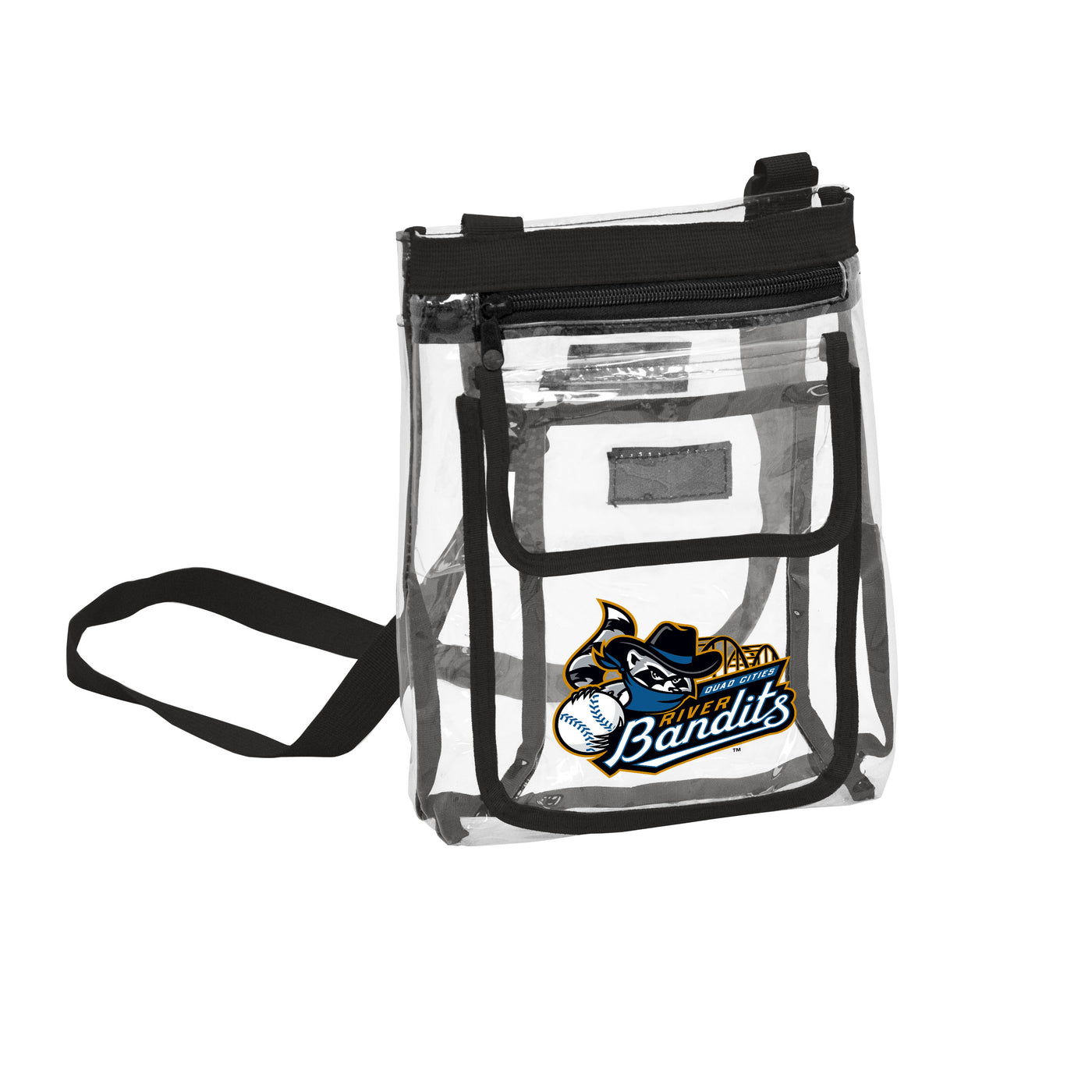 Quad Cities River Bandits Clear Crossbody