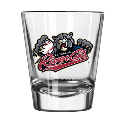 Sacramento River Cats 2oz Logo Shot Glass