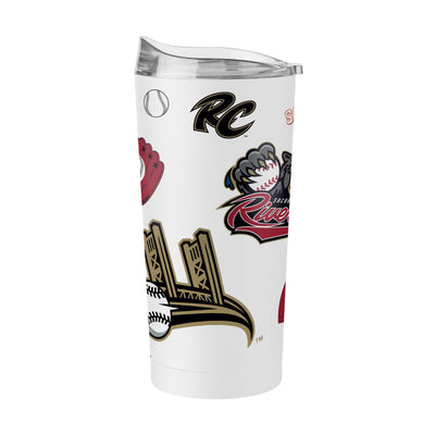 Sacramento River Cats 20oz Native Powder Coat Tumbler